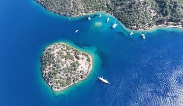 Bodrum - Datca - Fethiye Croisière en goélette de luxe