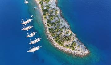 Fethiye - Gocek - Fethiye Croisière en goélette de luxe