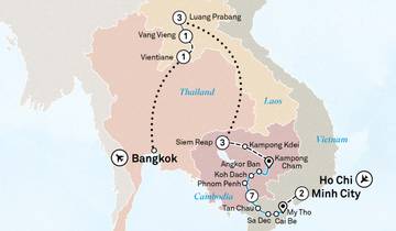 Voyage le long du Mékong 2025-2026|2026-2027|2027-2028 - 18 jours