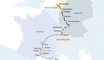 Discover the Rhine & Rhone rivers 2027 - 15 Days (17 destinations)