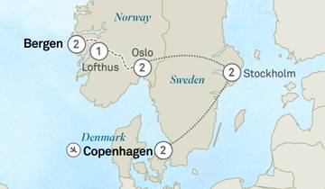 Découverte de la Scandinavie 2027 - 10 jours (from Copenhague to Bergen)
