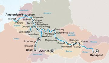 Joyaux de l'Europe & Rhin romantique et Moselle 2026 - 29 jours (28 destinations)