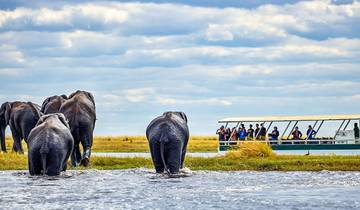 Circuit personnalisé de 14 jours en Namibie, au Botswana et au Zimbabwe, avec guide privé