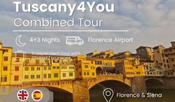 Toscane4You | Circuit indépendant avec excursions journalières partagées | 8jours/7nuits circuit