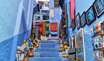 7-tägige Reise nach Tanger über Chefchaouen & Wüste ab Marrakesch Rundreise