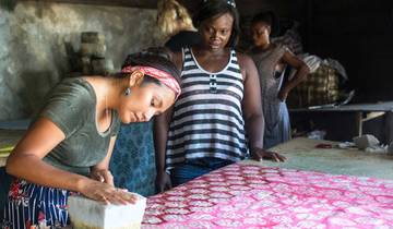 Circuito TOUR DE COCINA LOCAL DE GHANA Y CLASES DE CONFECCIÓN DE BATIK