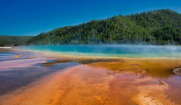 Circuit de 7 jours à Denver, Crazy Horse, Mont Rushmore, parc national de Yellowstone, parc national de Grand Teton et Salt Lake City (bilingue : anglais+chinois) circuit