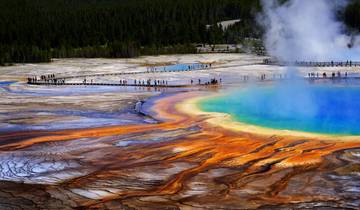 7 días San Francisco+Lago Tahoe +Parque Nacional de Yellowstone +Parque Nacional de Grand Teton +Cañón del Antílope Inferior +Parque Nacional de Grand Canyon +Lo más destacado de Las Vegas (Bilingüe:Chino+Inglés)