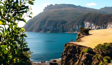 Caminata por la Isla María de Tasmania (sin perforar)