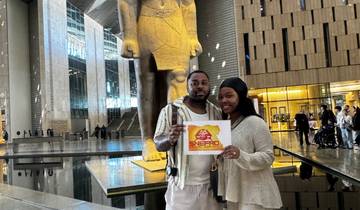 Vanuit de haven van Alexandrië: Piramides van Gizeh en het Grote Egyptische Museum Privétour-rondreis