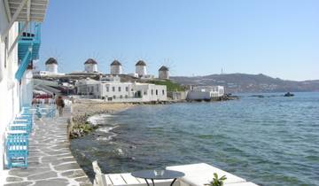 DE MAGIE VAN GRIEKENLAND Ontdek de magie van Griekenland vanuit de warmte van de Cycladen: Paros-Santorini-Mykonos-Delos-rondreis