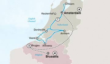 Windmolens, tulpen & Belgische lekkernijen met Brugge 2026 - 11 Dagen (inclusief Apeldorn)-rondreis