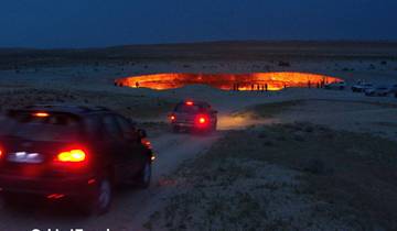 Entdecken Sie Turkmenistan in vier Tagen von Darvaza nach Ashgabat