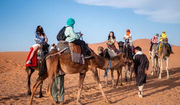 4 jours d\'aventure dans le désert au départ de Marrakech circuit
