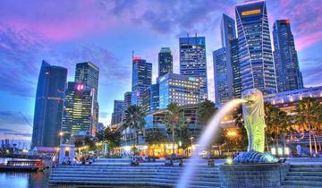 Ontsnappen aan de natuur en de stad van Singapore