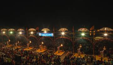 DELHI AGRA JAIPUR MET VARANASI PER TREIN 6N 7D