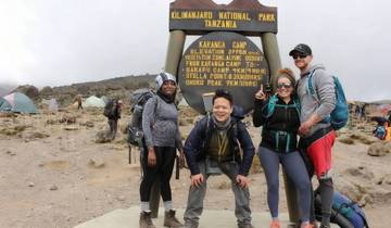 TREKKING AU KILIMANDJARO EXCURSION D\'UNE JOURNÉE SUR LA ROUTE DE SHIRA circuit
