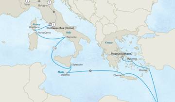 Icons of Italy, the Greek Isles & Egypt - Cruise & Land Journey
