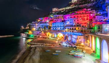 Traditions de Noël et trésors méditerranéens - Naples, la côte amalfitaine et la Sicile (forfait port à port)