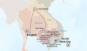 Reise entlang des Mekong 2028 - 17 Tage