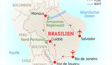 Brasilien: Panorama mit Pantanal