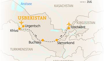Usbekistan: Höhepunkte im Winter