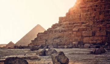 Giza Pyramids and The New Grand Museum with flights from Luxor Tour
