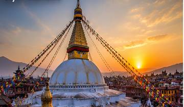 Nepal-Rundreise: Kathmandu, Nagarkot und Bhaktapur – 5 Tage (Hoteloptionen: 3★, 4★ und 5★)