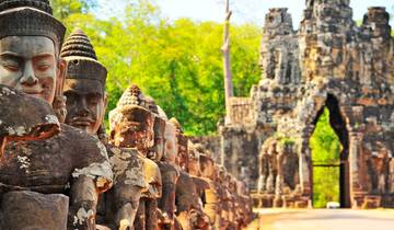 Mäandernd entlang des Mekong und Tempel-Entdeckungsreise Rundreise