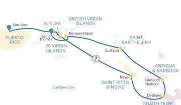 Le meilleur des Caraïbes 2026-2027 - 8 jours (de San Juan à l\'île de Saint-Thomas) circuit