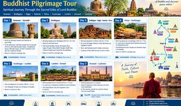 India Buddhist Tour 7 Days (3, 4 & 5 Star Hotel Options)