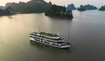 Grand Bay Odyssey : croisière de luxe de 5 jours dans les baies de Lan Ha et d\'Ha Long circuit