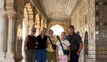 Dagtrip vanuit Delhi naar Jaipur – Amber Fort, City Palace en Hawa Mahal-rondreis