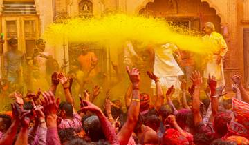 Circuit du festival de Braj Holi - Mathura, Vrindavan, Barsana circuit