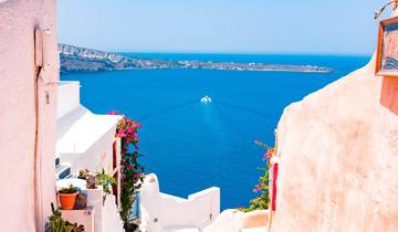 Aventure d\'île en île en Grèce : Athènes, Crète, Santorin, Milos circuit