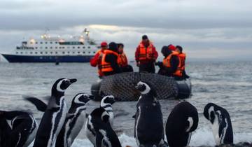 Flitterwochen bis zum Kap Hoorn – Expeditionskreuzfahrt durch Südpatagonien – auf den Spuren der Entdecker: El Calafate, Ushuaia, Kap Hoorn