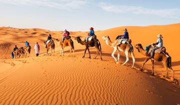 Au départ d\'Agadir : circuit privé de 6 jours dans le désert du Sahara : Erg Chigaga et Marrakech circuit