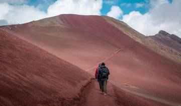 Tour naar de Montaña de Colores en de Valle Rojo op een quad vanuit Cusco-rondreis