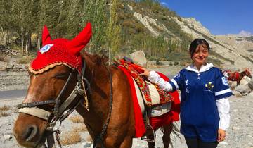 L\'équitation dans le nord du Pakistan circuit