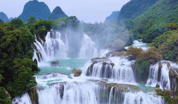 Circuito Aventura de 3 días en Cao Bang: la montaña «Ojo de Dios», la cascada de Ban Gioc y la cueva de Nguom Ngao