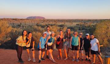 Circuit à Uluru avec Kata Tjuta et Kings Canyon - Tente écologique (de Yulara à Alice Springs)