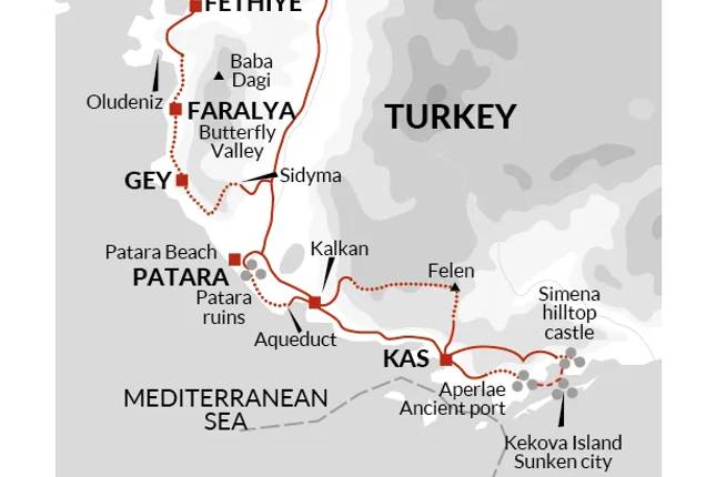 Hiking Turkey's Lycian Way