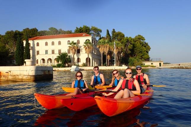 Bike and kayak tour Croatian islands, semi supported tour