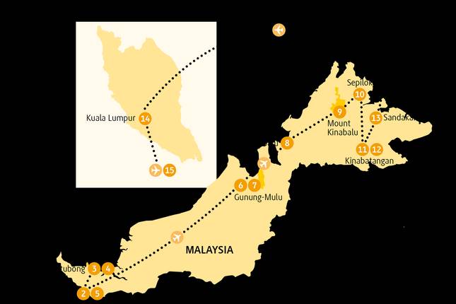 Borneo - 15 days Adventure Trip