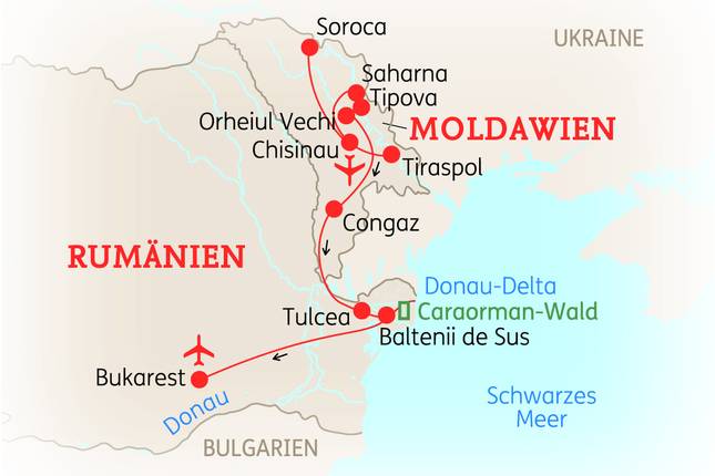 Moldova & Romania: Highlights