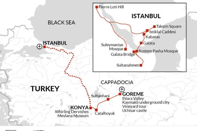 A Taste of Turkey - Istanbul to Cappadocia