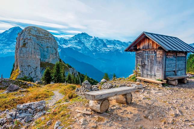 The idyllic mountain world of the Jungfrau region