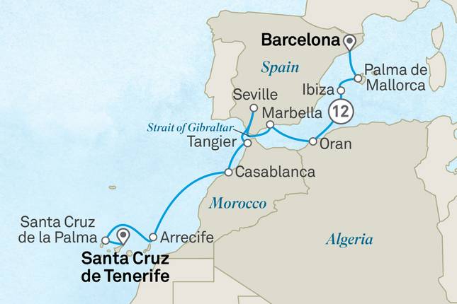 Jewels of Spain and Morocco