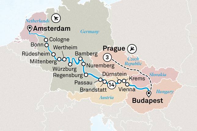 Jewels of Europe with Prague 2025