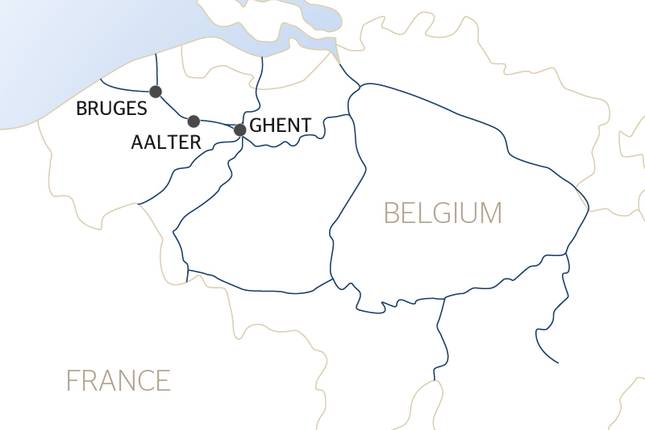 An Enchanting Christmas Getaway between Ghent and Bruges (port-to-port cruise)